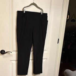 Chico's Black Ankle Pants Size 12R NWOT